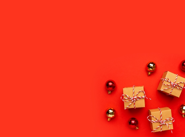 Gifts and christmas balls