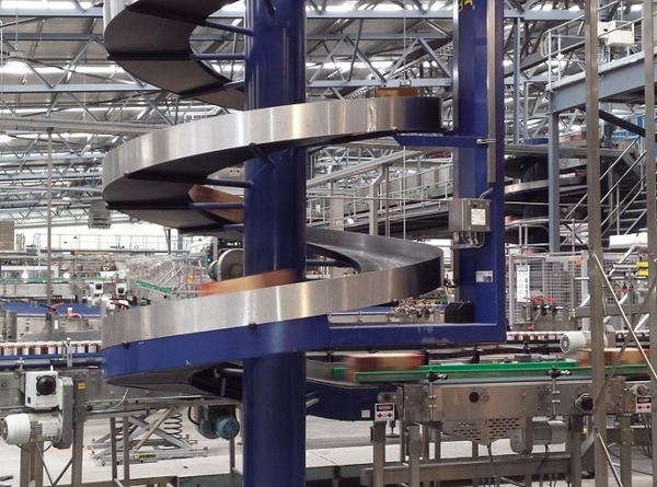 Spiral conveyor at AmbaFlex