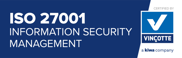 ISO/IEC 27001:2022 certified